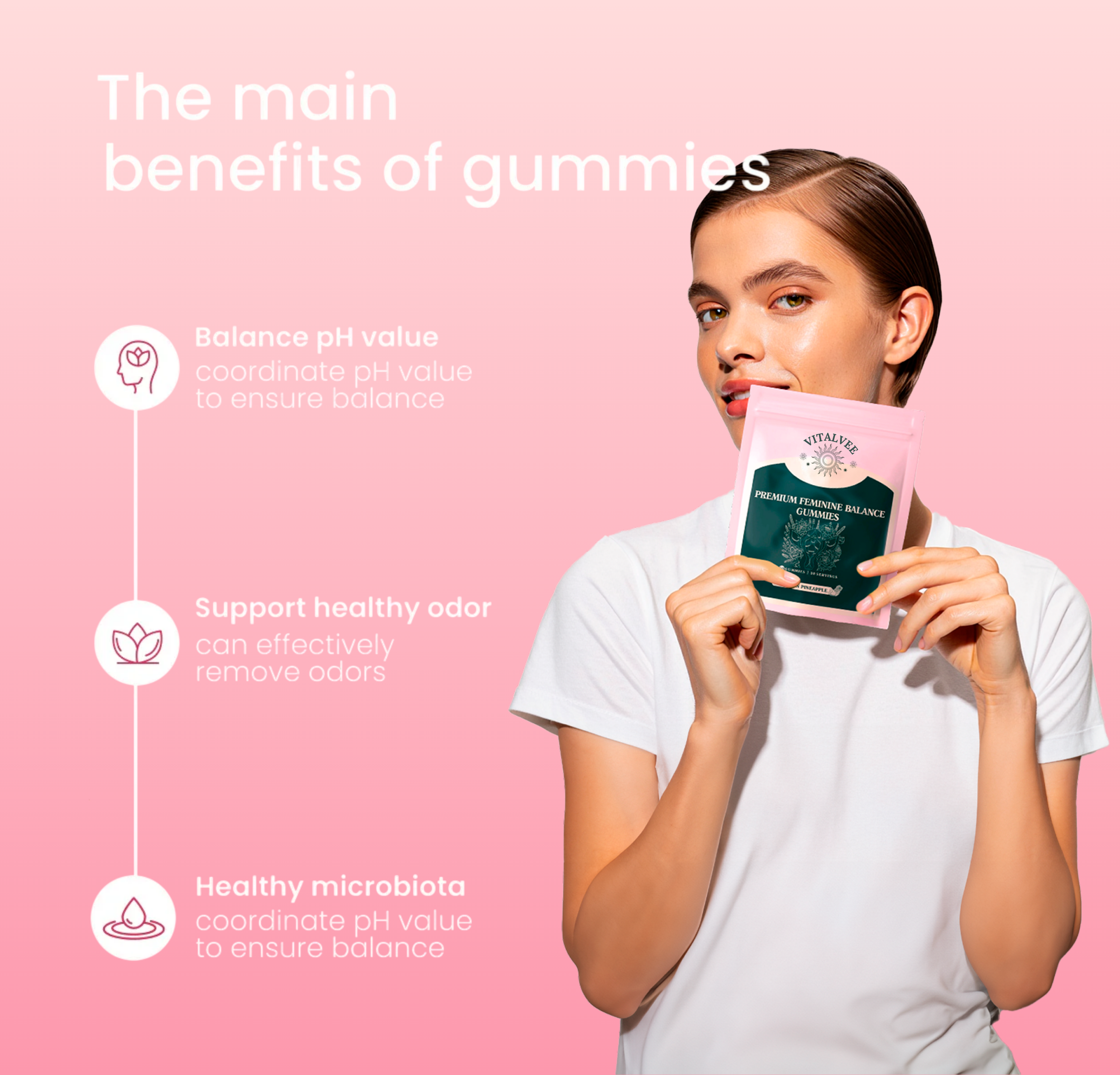 VitalVee Feminine Balance Gummies