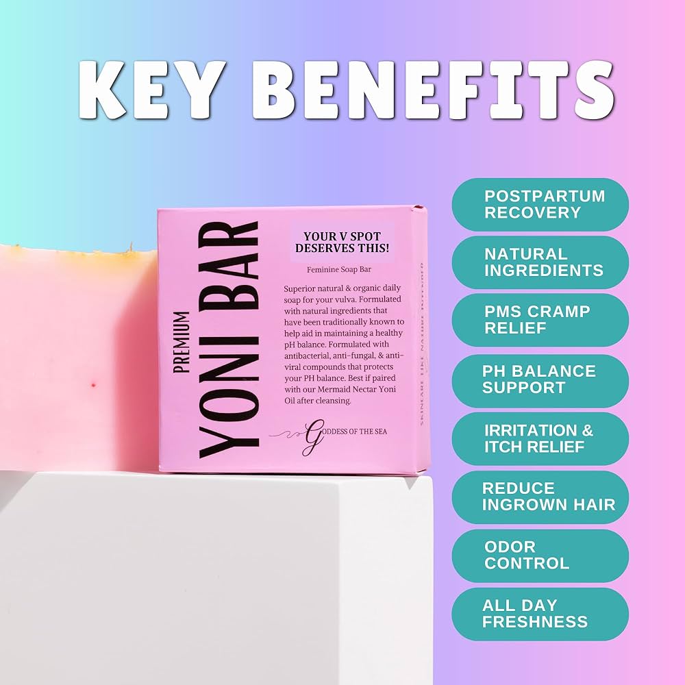 VitalVee Vaginal Feminine Ph balance Yoni SoapBar.