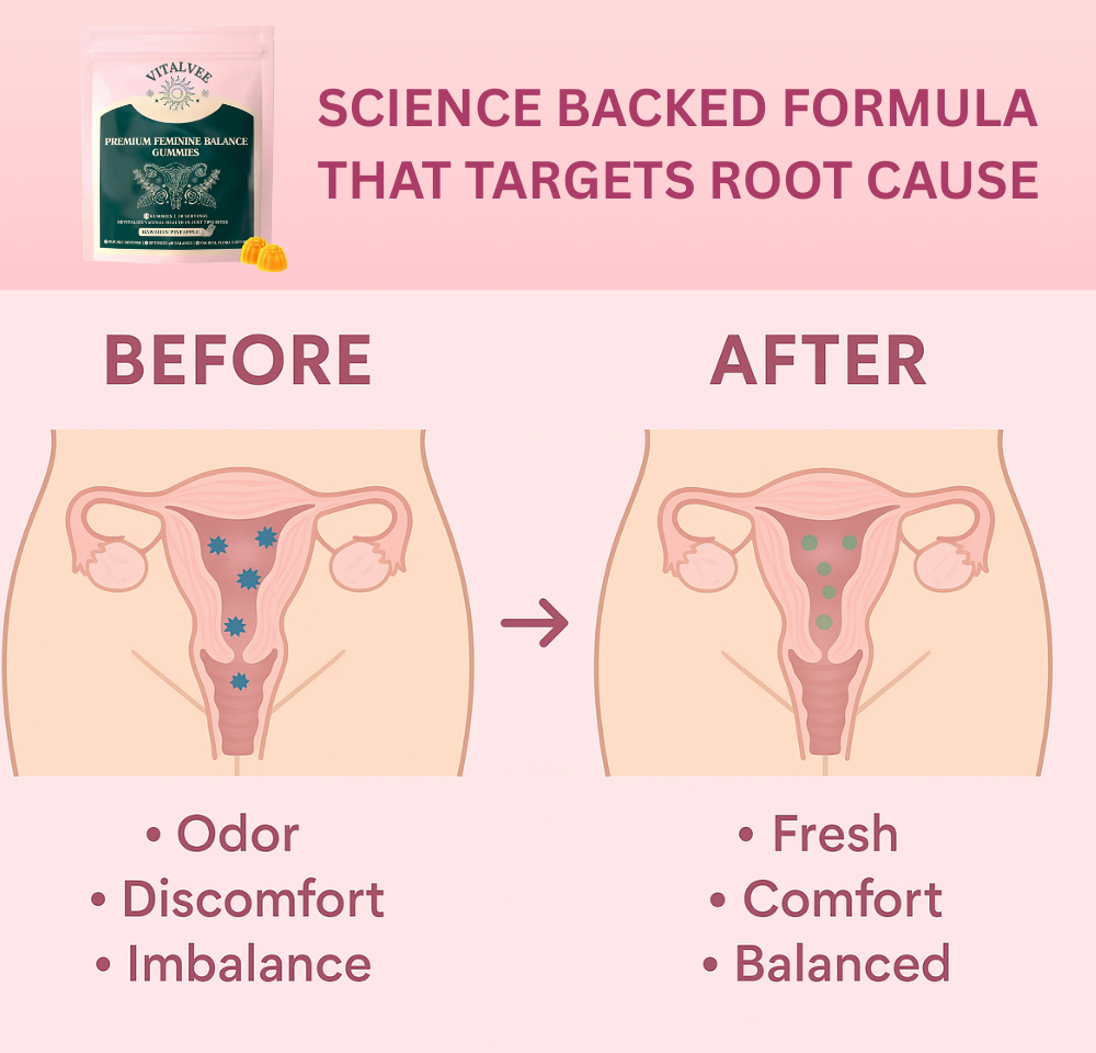 VitalVee Feminine Balance Gummies